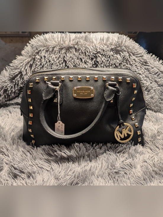 Michael Kors Handbags - Michael Kors Sandrine Studded Satchel